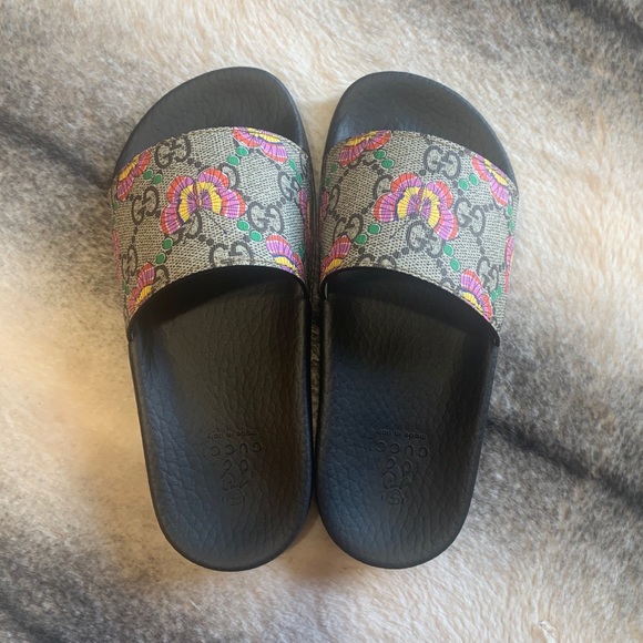 butterfly gucci slides